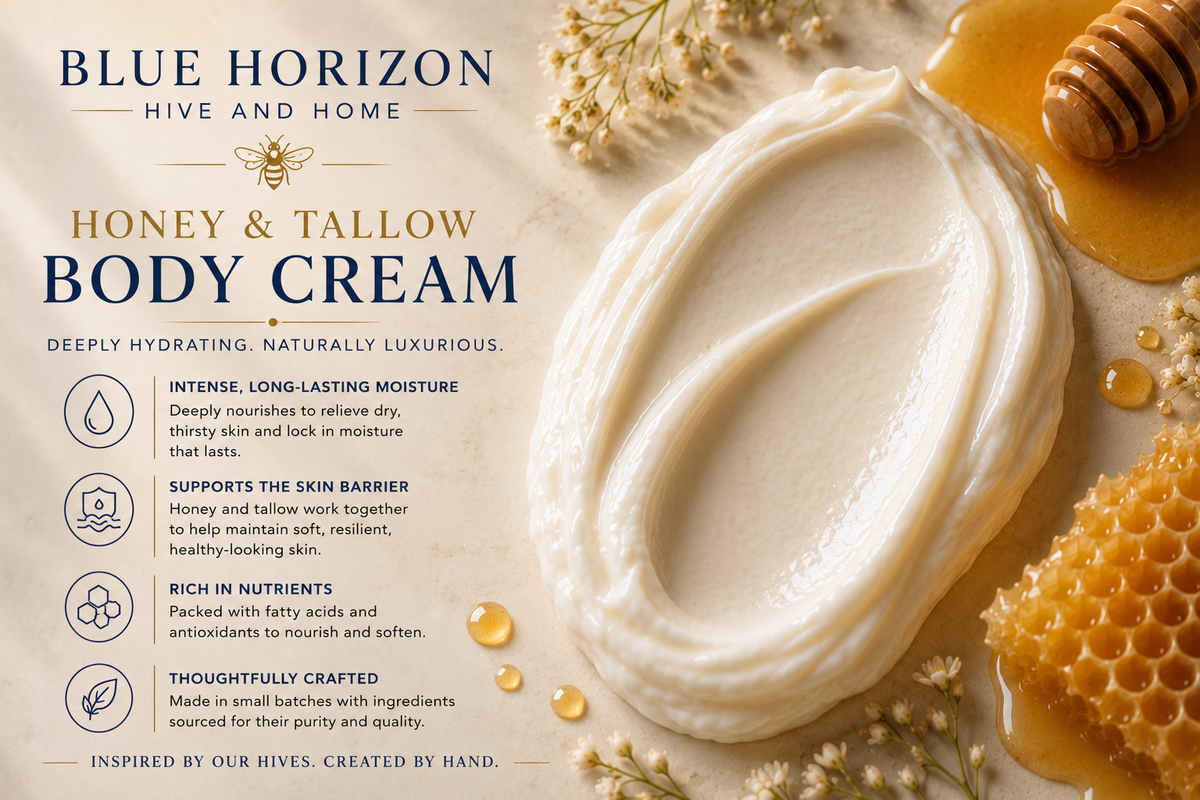 Honey + Tallow Body Cream